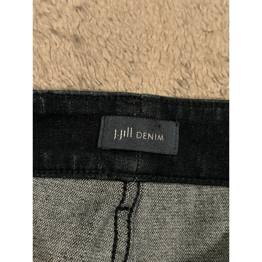 J.Jill Jeans Womens 6P Premium Flex High Rise Legging Denim Stretch Dark Wash